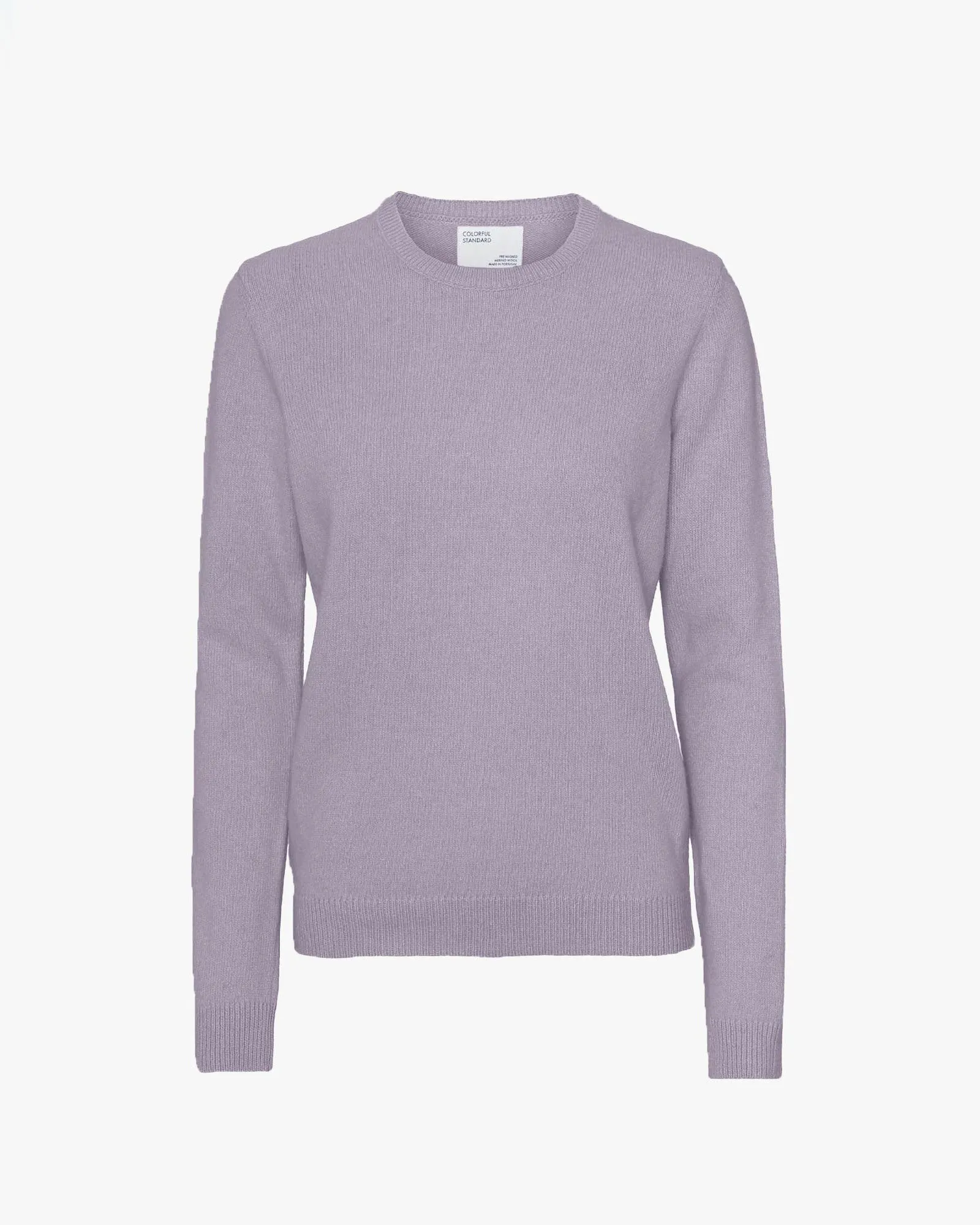 Women Classic Merino Wool Crew - Purple Haze
